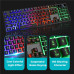 Cadeve VR6 USB Wired Ergonomic 104 Keys Backlit LED Keyboard