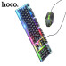 Hoco GM18 RGB Gaming Keyboard and Mouse Combo Wired USB Mechanical Feel