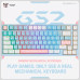 ONIKUMA G52 Custom RGB Wired Wireless Mechanical Gaming Keyboard