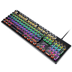 T-Wolf  T75 True Mechanical Gaming Keyboard – 104 Keys