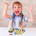 Face Changing Cube Building Blocks Puzzle, Wooden Rubik’s Cube Face Expression Toy