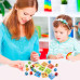 Face Changing Cube Building Blocks Puzzle, Wooden Rubik’s Cube Face Expression Toy