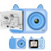 Print Camera, Portable Video Camera Print Digital Recording Camera for Home Camping Travel