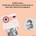 Print Camera for Kids 48MP with 2.4-Inch IPS Screen and Thermal Printing Paper