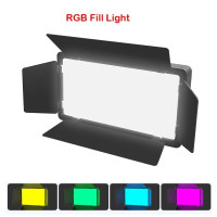 PRO LED 300 RGB Video Light – Professional Multicolor Photography & Streaming Fill Light with Adjustable 3200K-6500K Color Temperature