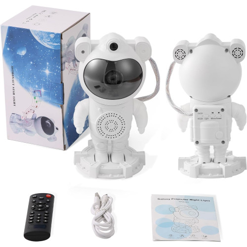 Astronaut Star light Projector with Bluetooth Speaker