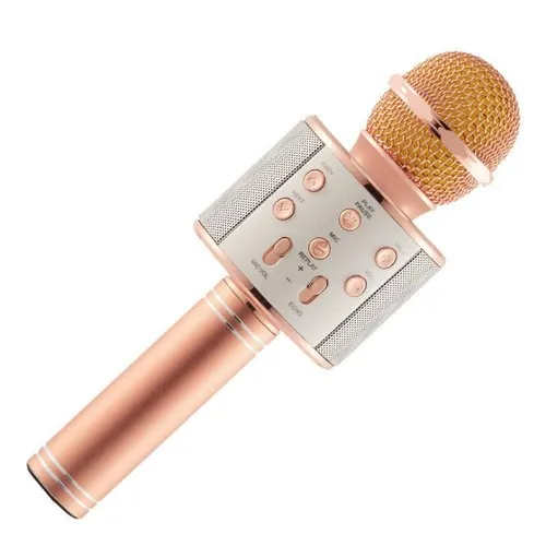 Karaoke WS858 Microphone Speaker Wireless