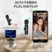 Dual Wireless Microphone k9 for iphone