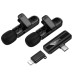 HOCO L20A Fair Dual Wireless Lavalier Microphone USB-C + 8 Pin Plug-and-Play Omnidirectional Mic