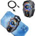 J20 Mobile Phone Cooling Fan with Digital Display – 3-Speed Semiconductor Gaming Phone Cooler with LED Lights