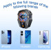 J20 Mobile Phone Cooling Fan with Digital Display – 3-Speed Semiconductor Gaming Phone Cooler with LED Lights