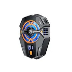 J20 Mobile Phone Cooling Fan with Digital Display – 3-Speed Semiconductor Gaming Phone Cooler with LED Lights