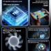 KOKKO N7 Mobile Phone Semiconductor Cooling Fan with Digital Temperature Display RGB – Best Price in Lebanon