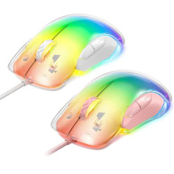 ONIKUMA CW925 RGB Gaming Mouse 12800 DPI Ultra Lightweight 8 Programmable Buttons