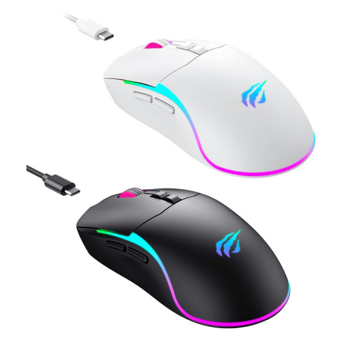 Havit MS1020WB Tri-Mode Wireless Gaming Mouse 10000 DPI Rechargeable – Black Havit MS1020WB Tri-Mode Wireless Gaming Mouse 10000 DPI Rechargeable – Black