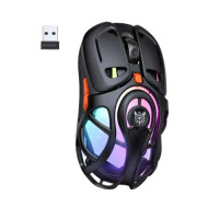 Wireless Mouse ONIKUMA DM02 RGB Gaming Mouse Gray