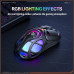 Wireless Mouse ONIKUMA DM02 RGB Gaming Mouse Gray