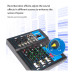 FreePower AK-F4 USB 4-Channel Bluetooth Audio Mixer with USB, DSP Effects & Recording FreePower AK-F4 USB 4-Channel Bluetooth Audio Mixer with USB, DSP Effects & Recording