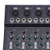 FreePower AK-F7 USB Professional 7-Channel Bluetooth Audio Mixer with USB, MP3 & 48V Phantom Power