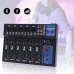 FreePower AK-F7 USB Professional 7-Channel Bluetooth Audio Mixer with USB, MP3 & 48V Phantom Power