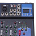 FreePower AK-F7 USB Professional 7-Channel Bluetooth Audio Mixer with USB, MP3 & 48V Phantom Power