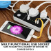 Electric Plug with 6 USB Ports and 3 Power Sockets