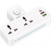 LDNIO SC2311 20W 2-Port 1 USB Universal Power Socket