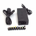 Universal Power Adapter with 8 Interchangeable Tips (12V-24V)