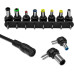 Universal Power Adapter with 8 Interchangeable Tips (12V-24V)