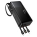 Power Bank with Built-in Cables Hoco J156B Founder 30000mAh 22.5W Fast Charging