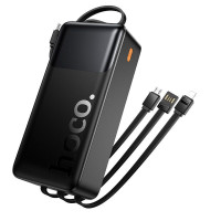 Power Bank with Built-in Cables Hoco J156B Founder 30000mAh 22.5W Fast Charging