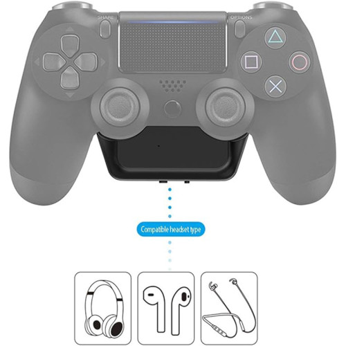 PS4 Bluetooth Audio Transmitter Adapter – Low Latency Wireless Audio for PS4 Controller