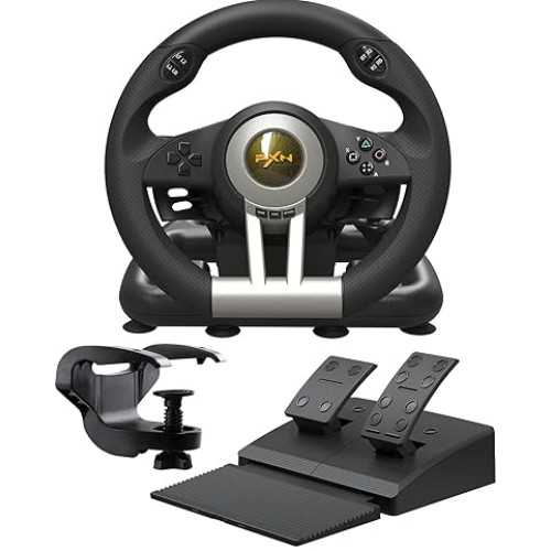 Steering Wheel and Pedals PXN V3 Pro Racing