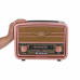 Golon RX-BT939 Stylish Wooden Radio AM/FM/SW Bluetooth USB TF Card TWS Rechargeable Speaker