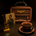 Golon RX-BT939 Stylish Wooden Radio AM/FM/SW Bluetooth USB TF Card TWS Rechargeable Speaker