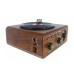 Meier MD-1317BT Vintage Bluetooth Radio with AM/FM/SW, USB, TF Card & Rechargeable Battery