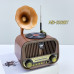 Meier MD1319 Retro Radio AM/FM/SW Bluetooth Portable Vintage Speaker USB-C Rechargeable – Best Price in Lebanon