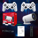 Game Projector 2-in-1 Professional Chip 3D Games & 4K Home Cinema | 2.4G Wireless