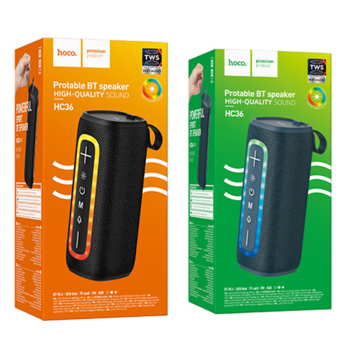 Hoco HC36 Bluetooth 5.4 Portable Speaker (TF, USB, AUX Support)