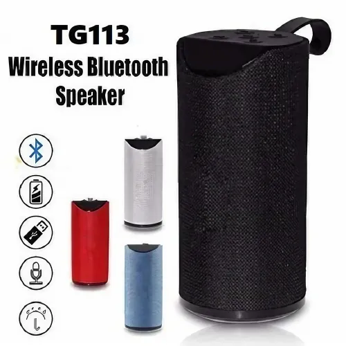 Double-Bass Portable Bluetooth Speaker