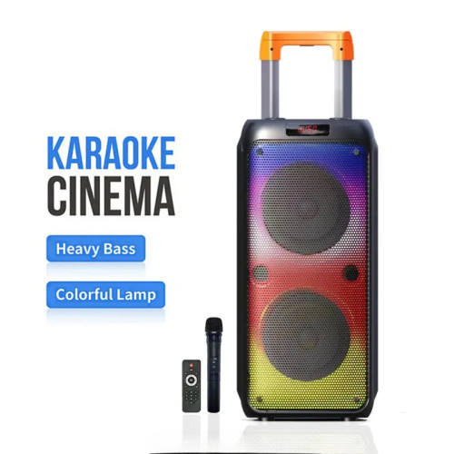 Karaoke Speaker DR-8833 double 8 inch