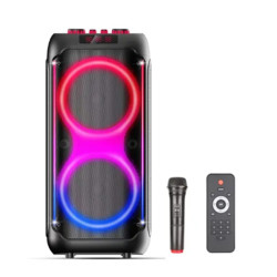 Karaoke Speaker e 881 Era Ear Bluetooth Wireless Double 8-Inch