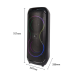 SING-E ZQS8255 Powerful Portable Party Speaker with Bluetooth, LED Lights, and Microphone