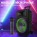 SING-E ZQS12131 12 Inch Wireless Karaoke Speaker RGB LED