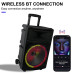 SING-E ZQS12131 12 Inch Wireless Karaoke Speaker RGB LED