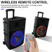 SING-E ZQS12131 12 Inch Wireless Karaoke Speaker RGB LED